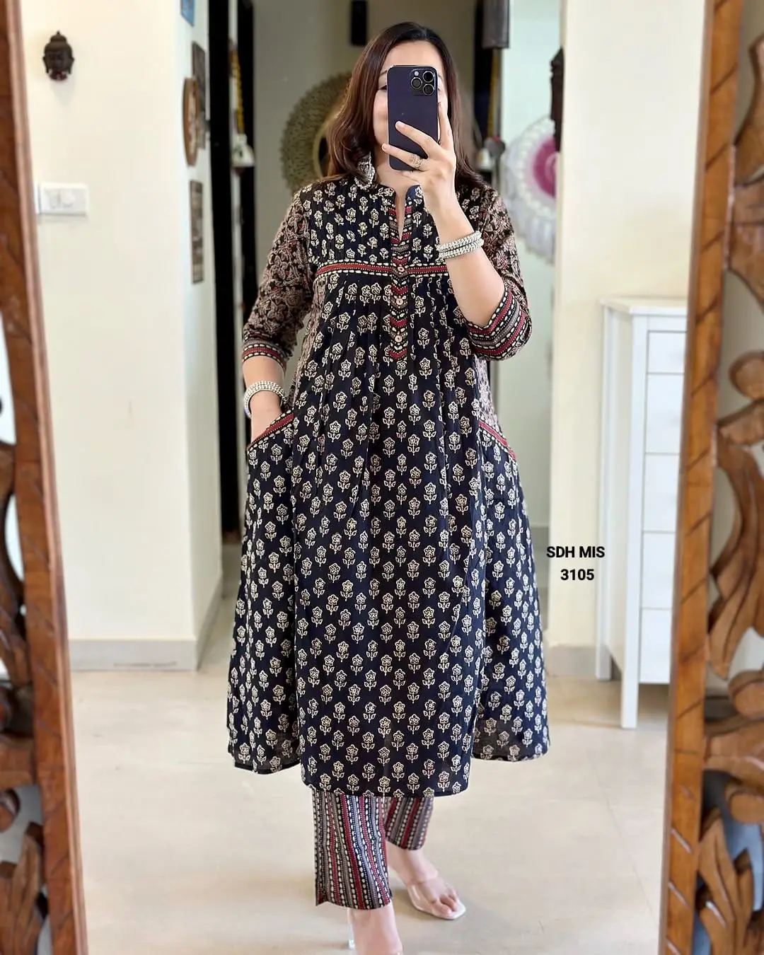 Summer Bliss Pure Cotton Printed Top, Pant & Dupatta Set